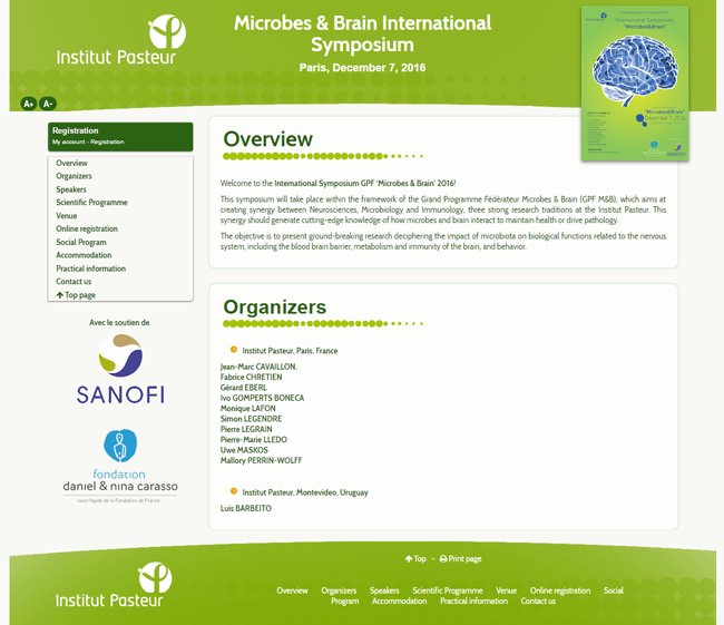 Programme scientifique en ligne en temps rel